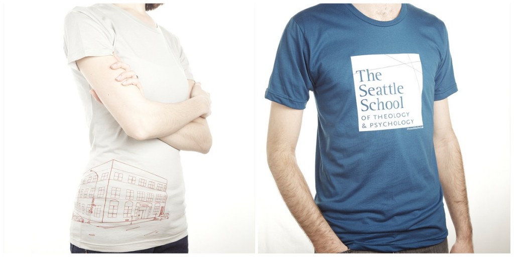 seattle school of theology and psychology shirts