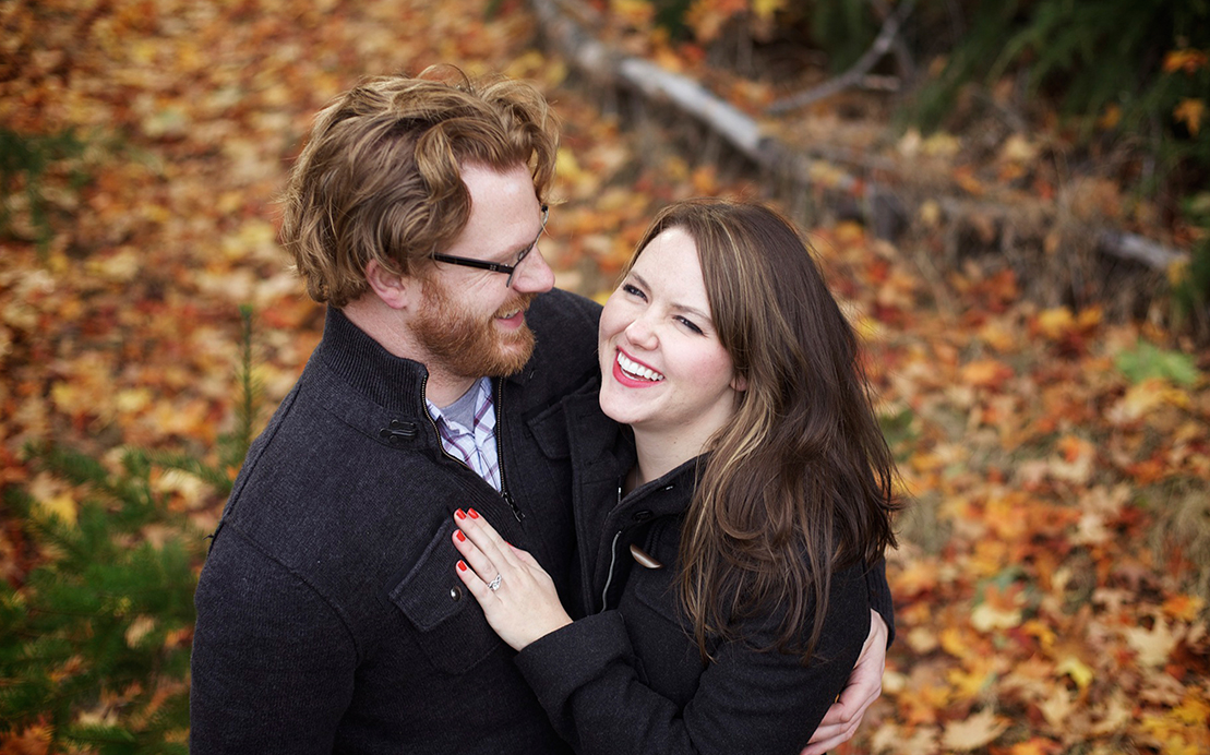 john and collyn engagement at discovery park