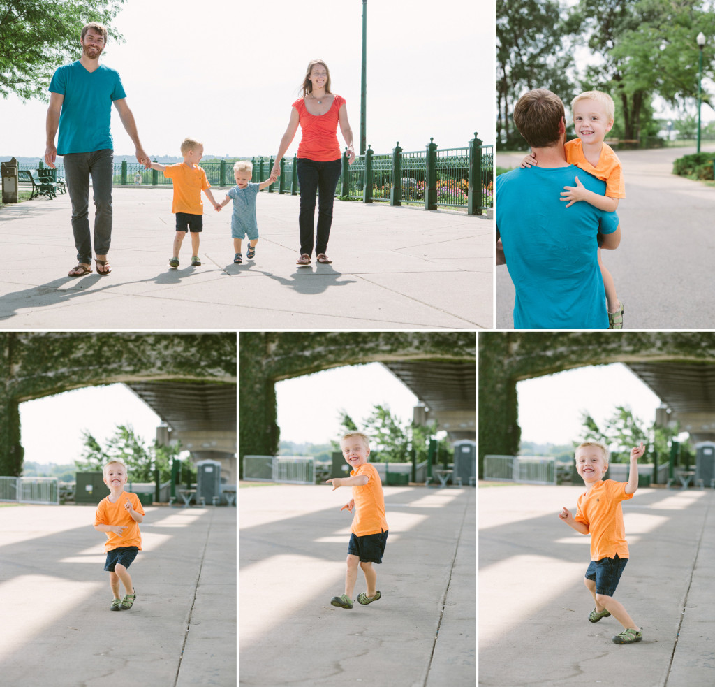 family photo shoot peoria river front series of photos