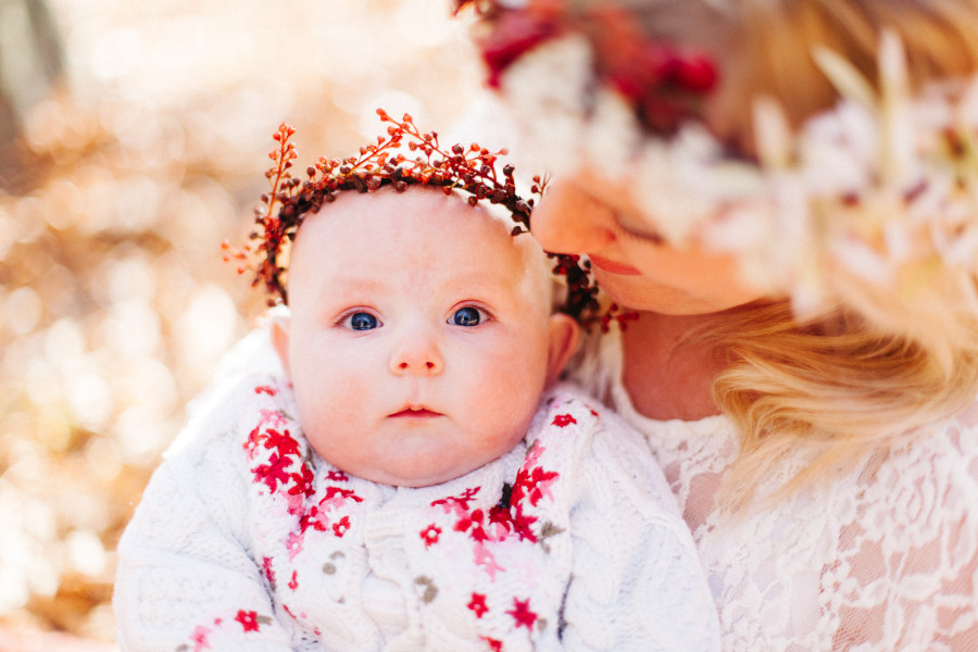 baby flower crown