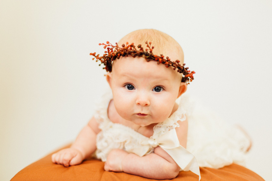 baby flower crown