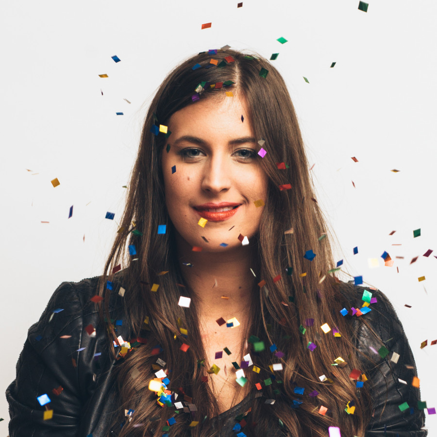 confetti portrait