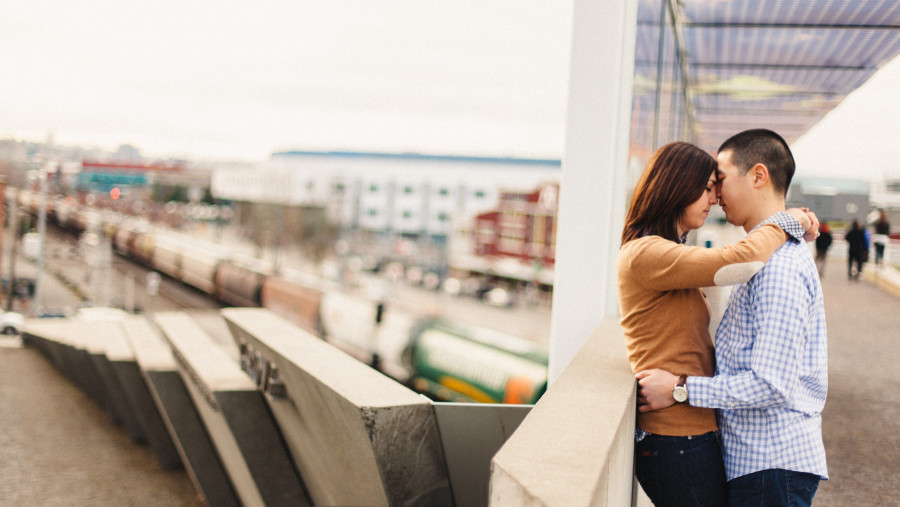 seattle art museum engagement photos