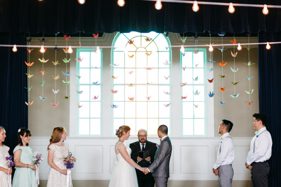 wedding photos great hall at green lake