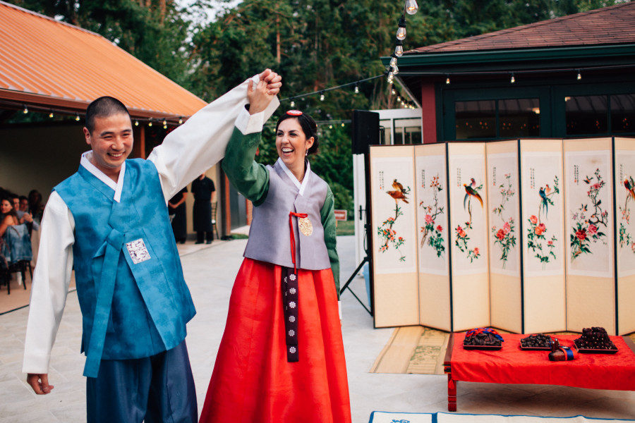 korean wedding ceremony photos seattle