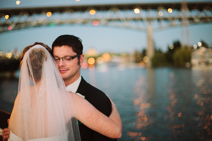 lake union wedding photos seattle