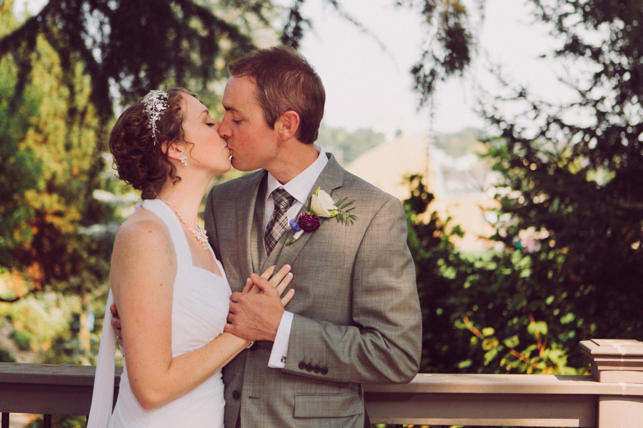 seattle university wedding portraits