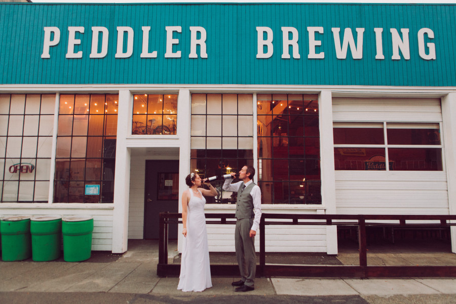 seattle brewery wedding photography seattle