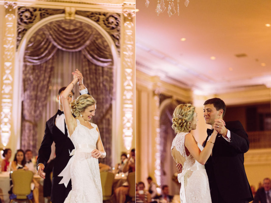 first dance fairmont olympic hotel seattle wedding
