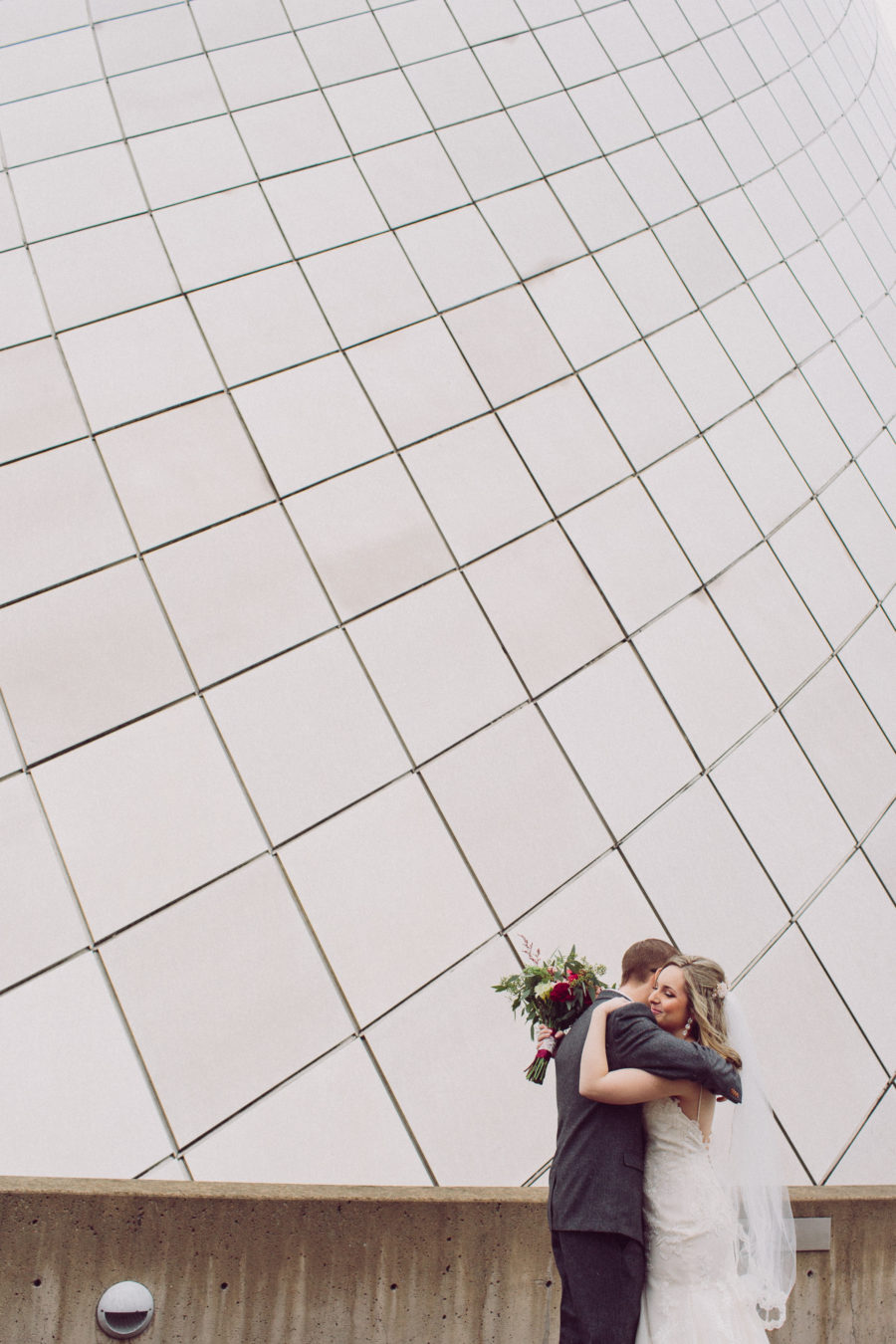 downtown tacoma wedding portraits